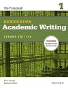 Effective Academic Writing 2e Student Book 1