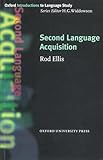 Second Language Acquisition