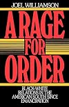 A Rage for Order: Black-White Relations in the American South since Emancipation (Galaxy Books)