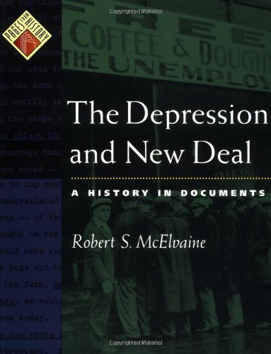 The Depression and New Deal: A History in Documents book cover