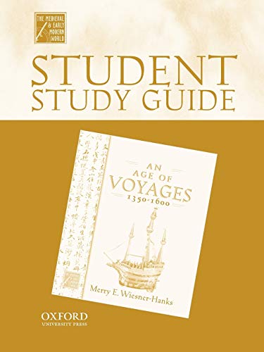 Cover of Student Study Guide to An Age of Voyages, 1450-1600 (Medieval & Early Modern World)