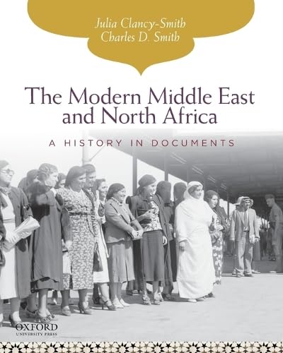 The Modern Middle East and North Africa: A History in Documents book cover