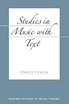 Studies in Music with Text