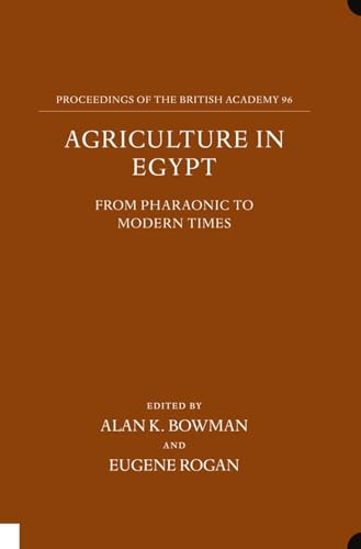 Agriculture in Egypt from Pharaonic to Modern Times book cover