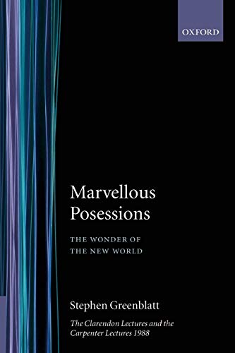 Marvelous Possessions book cover