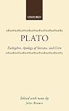Apology ; Crito ; Euthyphro [Greek Text]