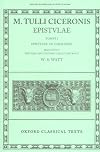 Epistulae: Volume I: Epistulae Ad Familiares
