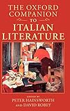 The Oxford Companion To Italian Literature