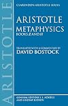 Metaphysics: Books Z and H (Clarendon Aristotle Series)