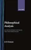 Philosophical Analysis: Its Development Between the Two World Wars
