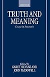 Truth and Meaning: Essays in Semantics
