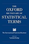 The Oxford Dictionary of Statistical Terms