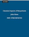 Chemical Aspects of Biosynthesis