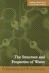 The Structure and Properties of Water (Oxford Classic Texts in the Physical Sciences)