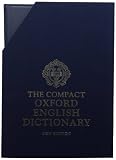 The Compact Edition Of The Oxford English Dictionary Complete Text Reproduced Micrographically In Slipcase With Reading Glass V 120