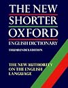 The New Shorter Oxford English Dictionary