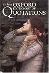 Little Oxford Dictionary of Quotations