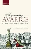 Representing Avarice In Late Renaissance France