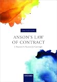 Ansons Law Of Contract