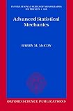 Advanced Statistical Mechanics