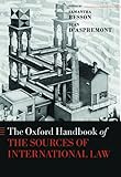 The Oxford Handbook Of The Sources Of International Law
