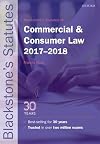 Blackstone's Statutes on Commercial & Consumer Law 2017-2018 (Blackstone's Statute Series)