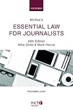 Mcnaes Essential Law For Journalists