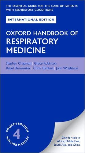 Oxford Handbook Of Respiratory Medicine 4th Edition book cover