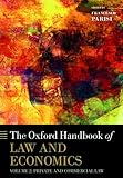 The Oxford Handbook Of Law And Economics Volume 2 Private And Commercial Law