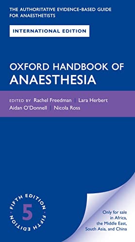 Oxford Handbook Of Anaesthesia book cover