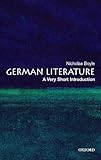 German Literature A Very Short Introduction