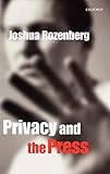 Privacy And The Press