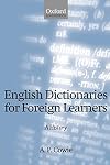 English Dictionaries for Foreign Learners: A History