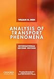 Analysis Of Transport Phenomena Topics In Chemical Engineering