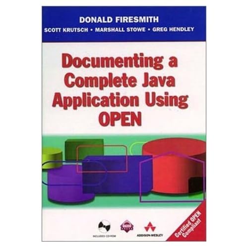 Documenting a Complete Java Application Using Open book cover