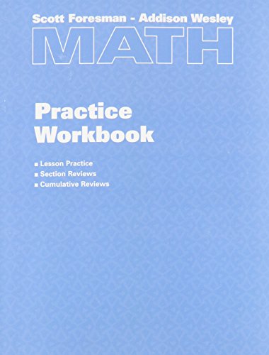 Cover of Mathematics Practice Workbook