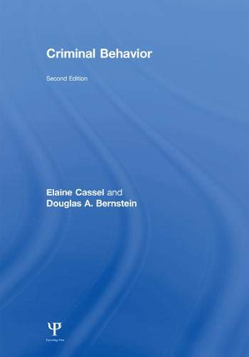 Cover of Criminal Behavior