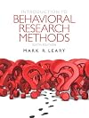 Introduction to behavioral research methods