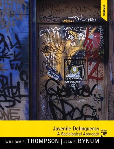 Cover of Juvenile Delinquency