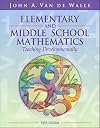 Elementary and Middle School Mathematics: Teaching Developmentally