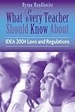 What Every Teacher Should Know About Idea 2004 Laws Regulations