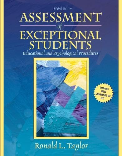 Cover of Assessment of Exceptional Students