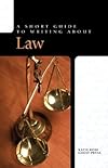 A Short Guide to Writing About Law