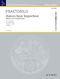 Dances From Terpsichore Band 1 Partitionparties Separees