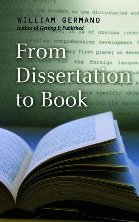 From Dissertation To Book (By: William P. Germano) cover