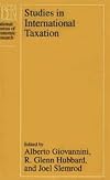 Studies in International Taxation (National Bureau of Economic Research Project Report)