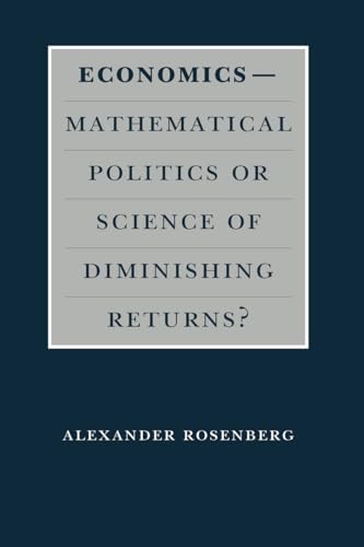 Economics--Mathematical Politics or Science of Diminishing Returns? book cover