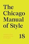 The Chicago Manual of Style, 18th Edition