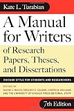 A Manual for Writers of Research Papers, Theses, and Dissertations