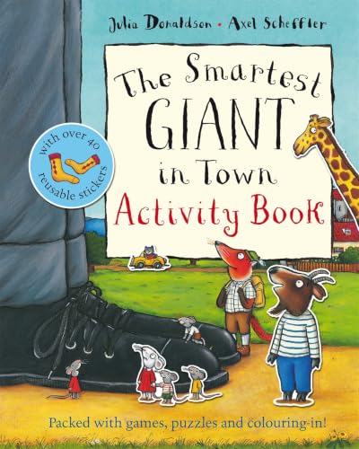 The Smartest Giant in Town Activity Book book cover